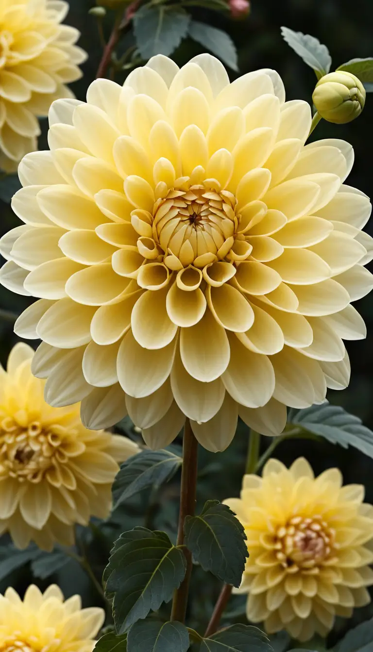 Gros plan macro de fleurs jaunes sur un arbre en fleurs