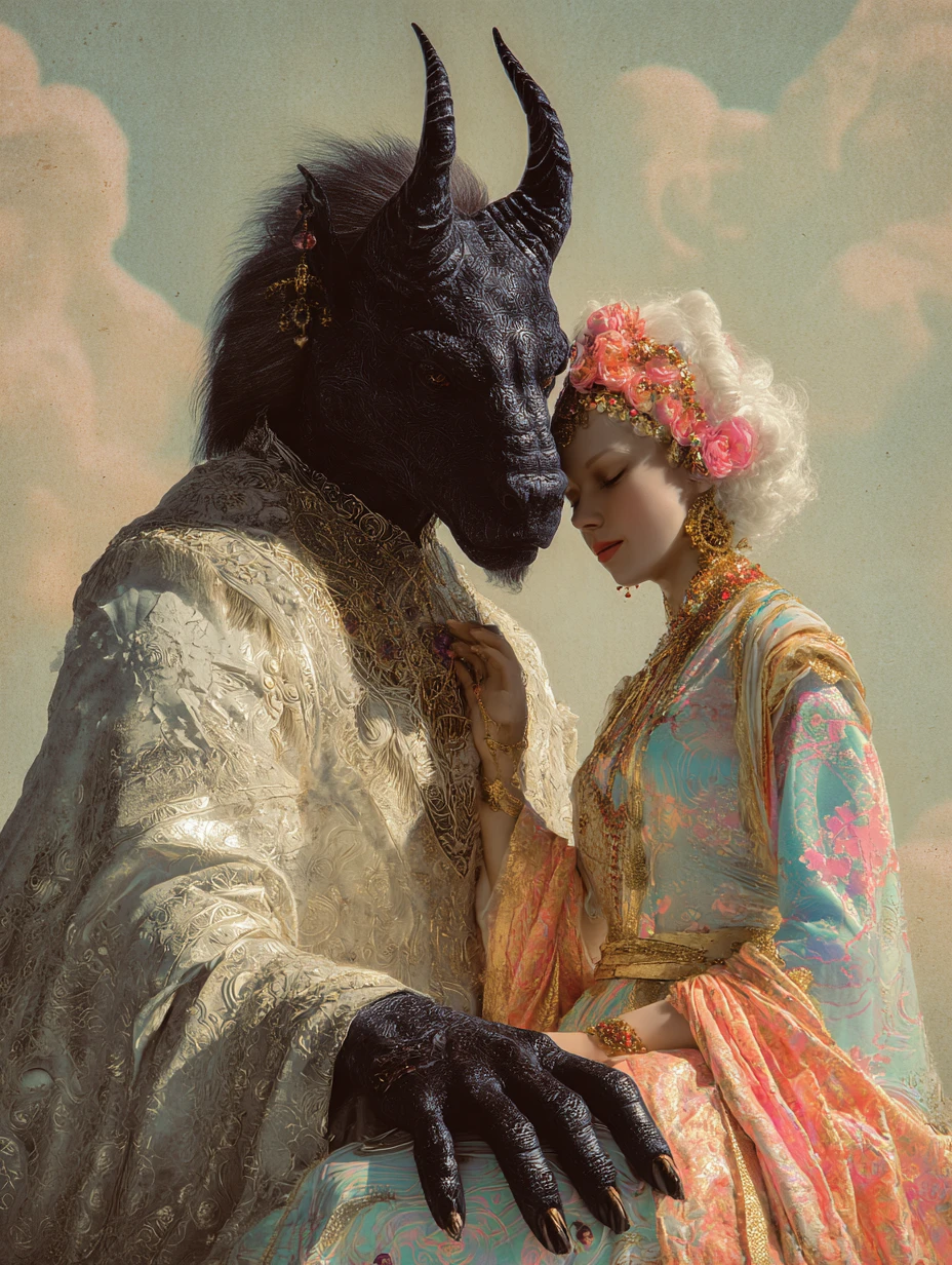 Princesa guerreira e lorde das trevas em um romance cósmico impossível