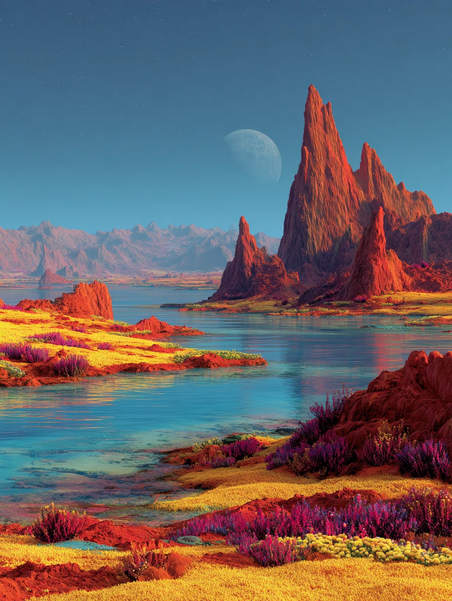 A dreamlike vision of Mars as a habitable world