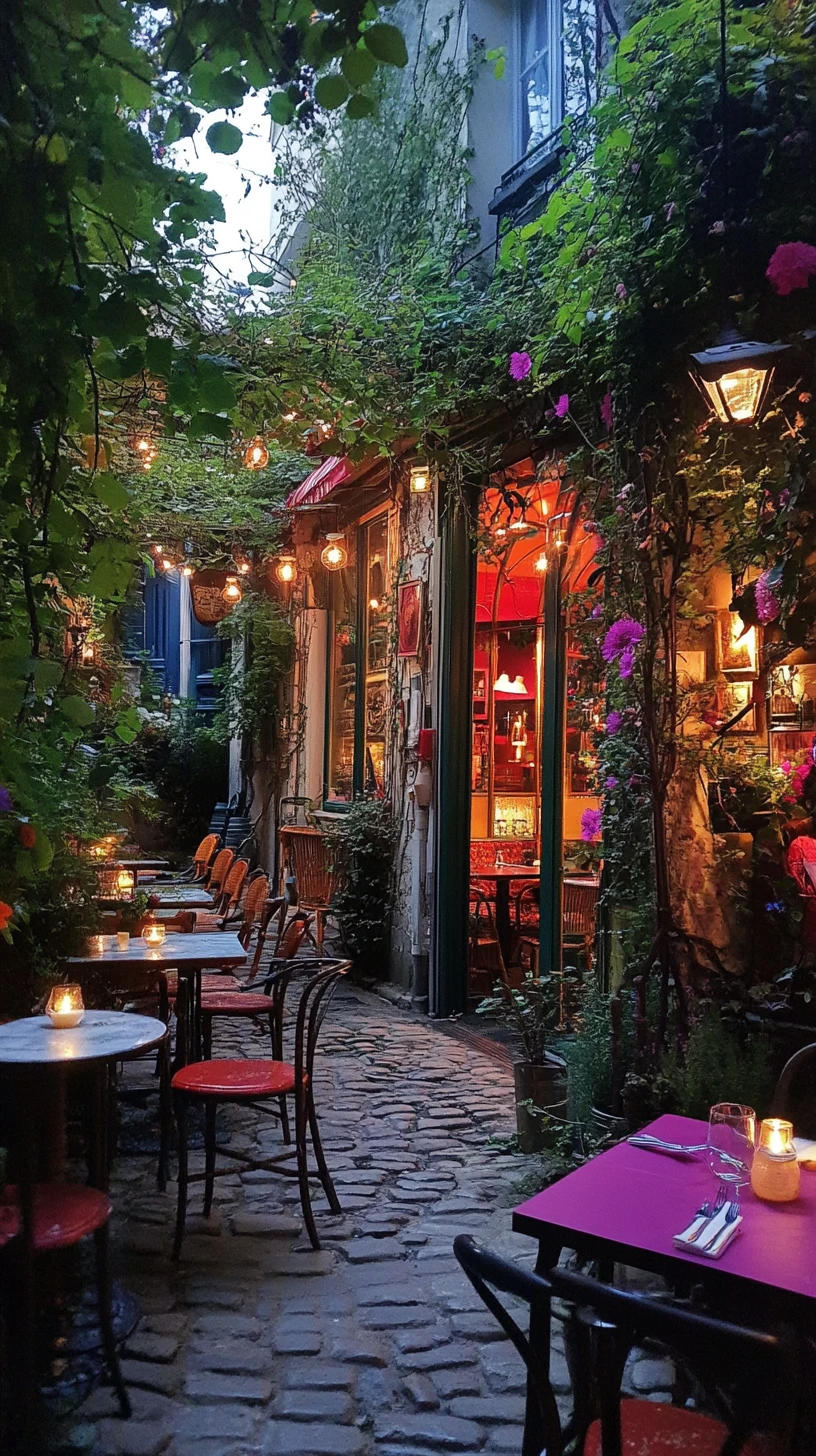 Refugios bohemios ocultos en las sinuosas calles de Montmartre