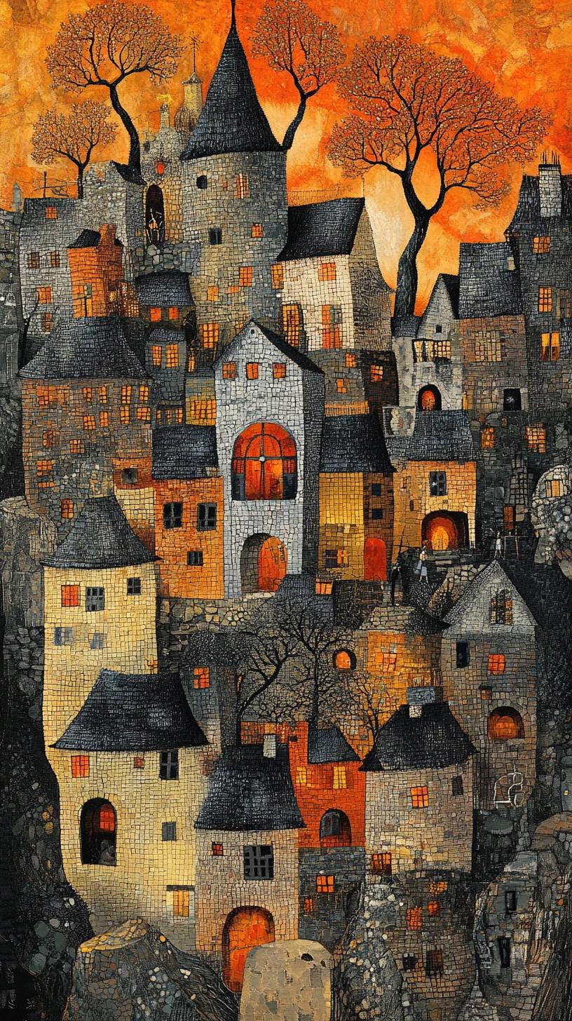 A Happy Day Unfolds In The Little Town