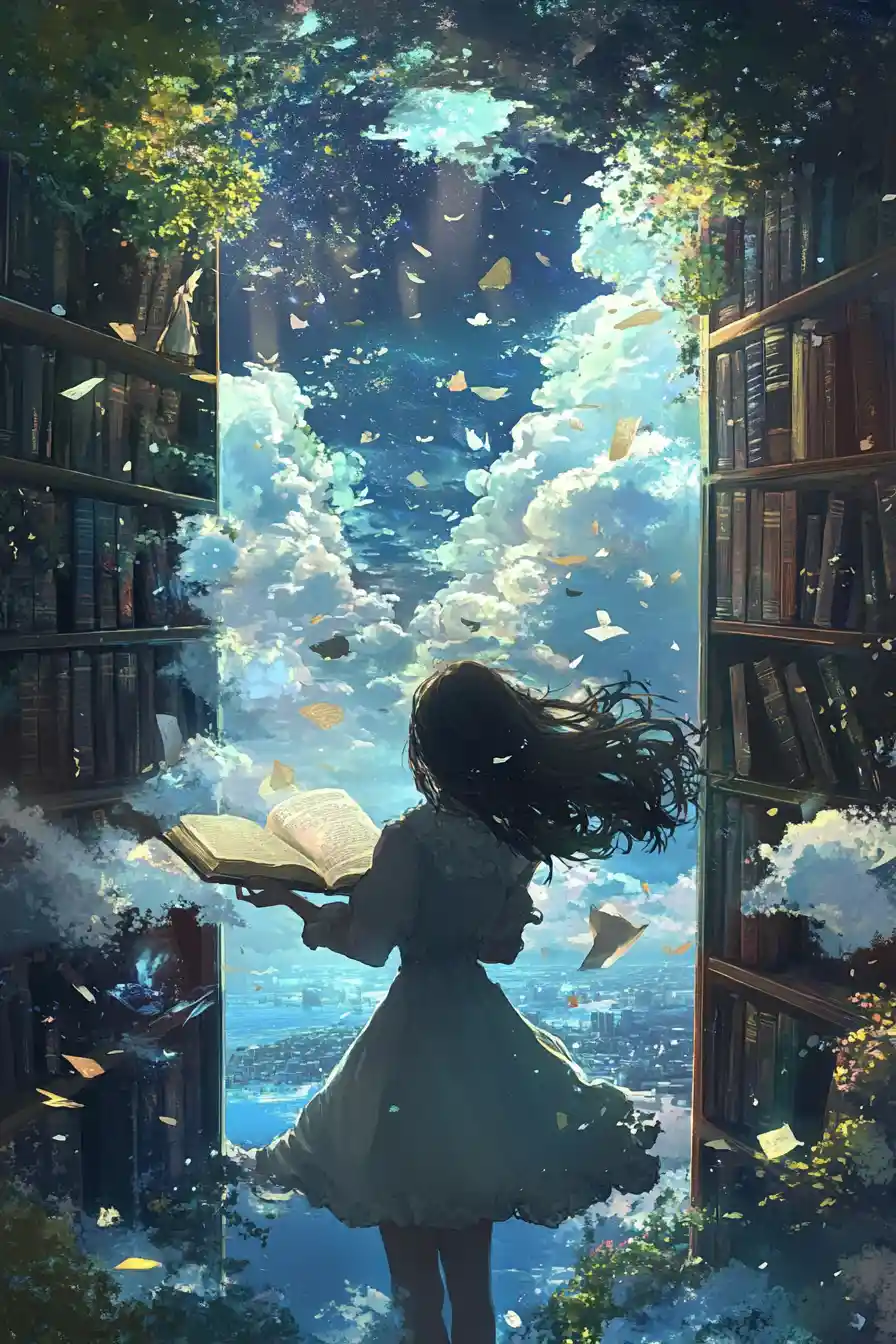 A poetic reflection on passing time and life's pages