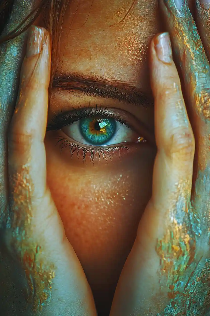 Eyes as mirrors of the soul and keepers of hidden secrets