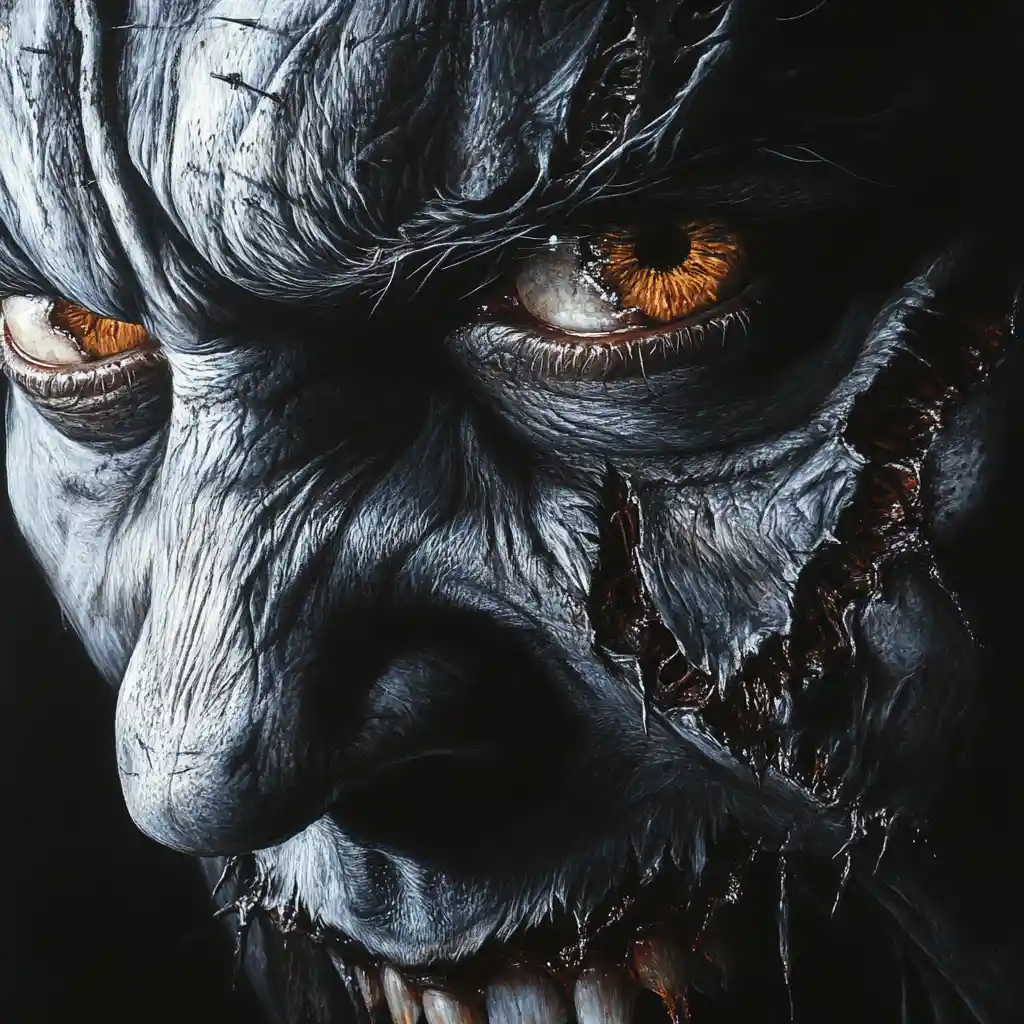 An ominous oil painting suggests something is coming this way