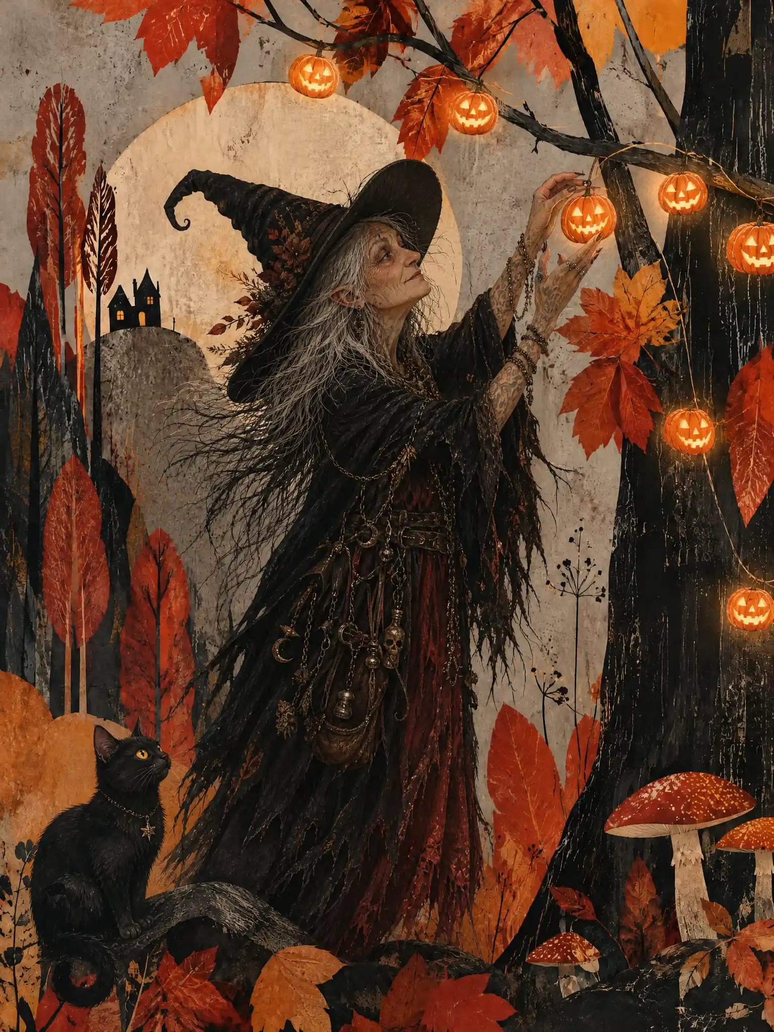 A spooky old witch takes the fairy’s place