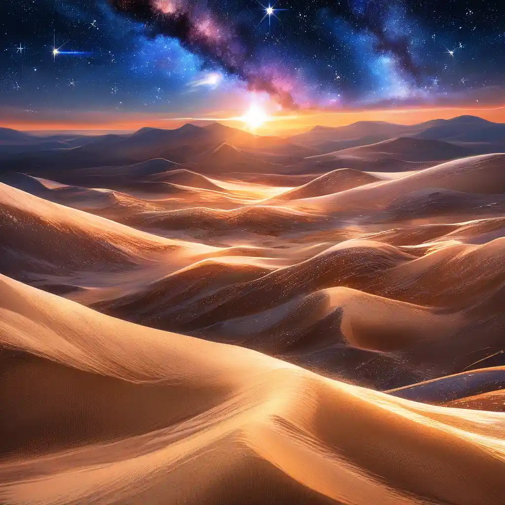 Colorado Dunes and Sangre de Cristo Mountains Beneath the Milky Way