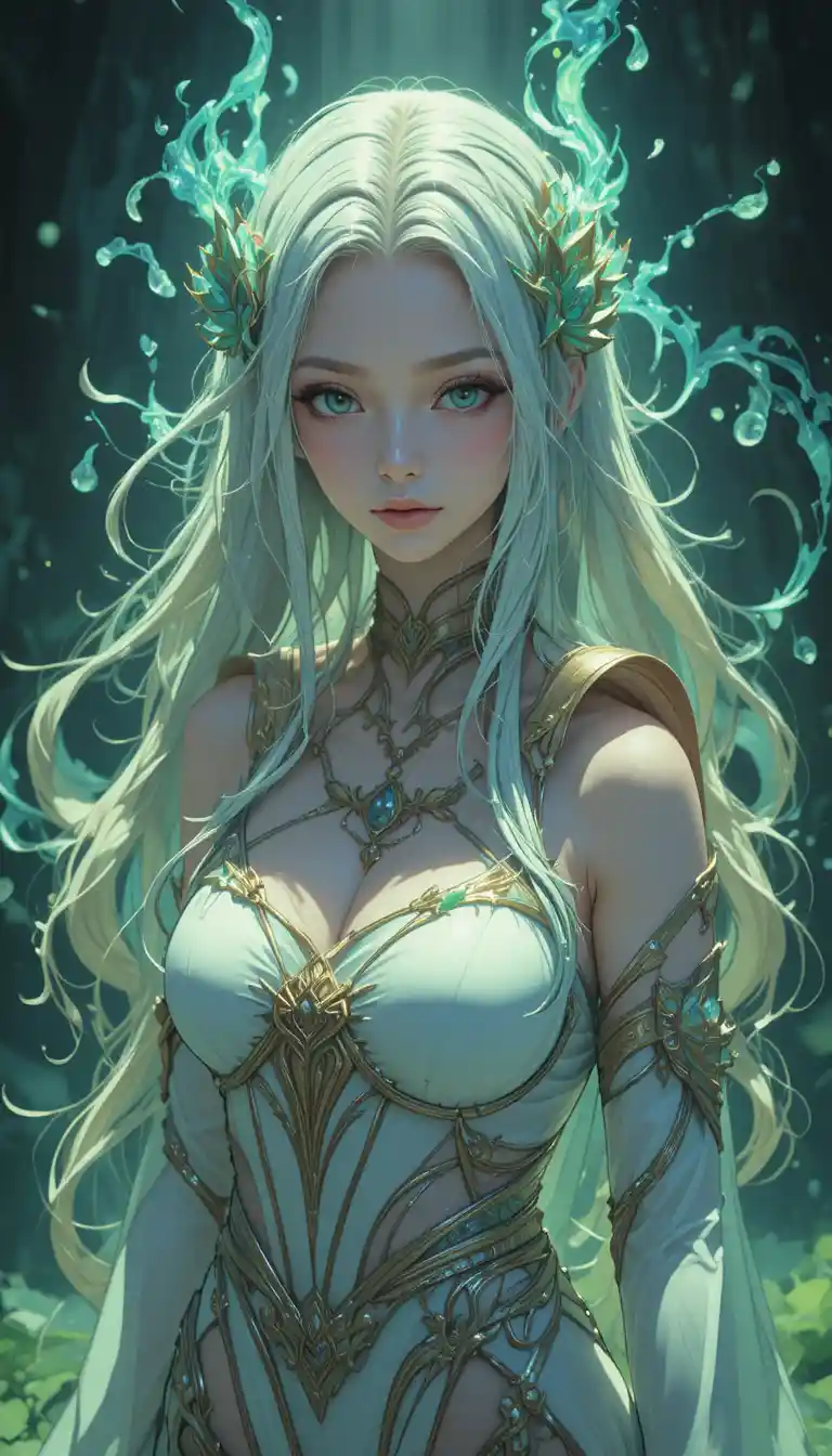 動畫奇幻世界中的年輕女巫