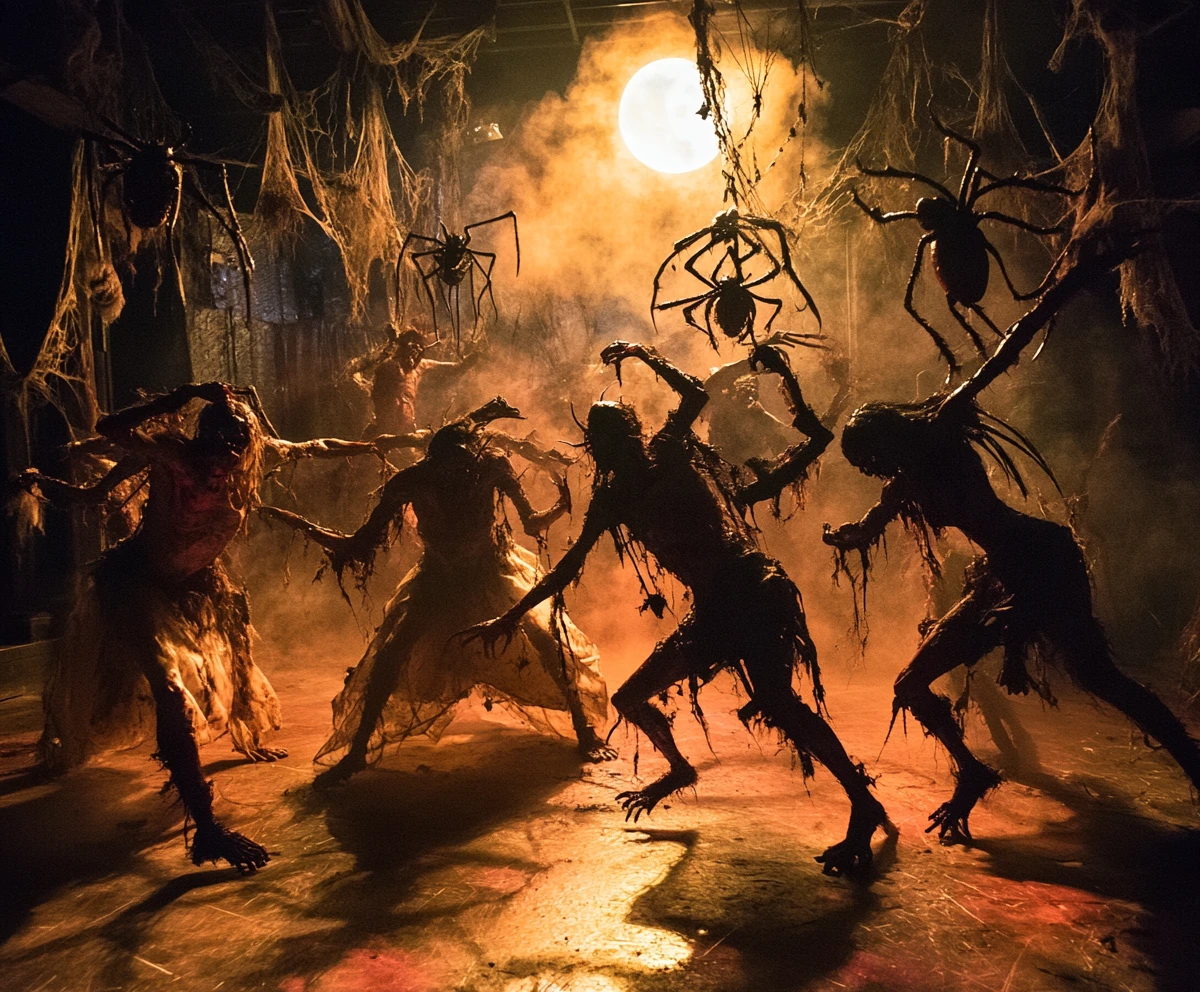 Undead Dancers Waltz Through a Candlelit, Bug-Filled Dance Hall
