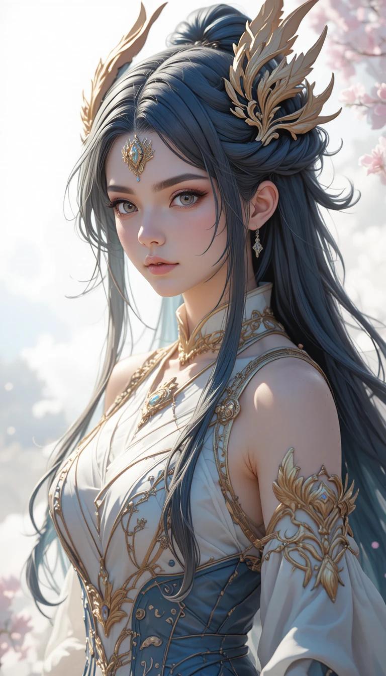 A 31-year-old dragon woman in an animated fantasy universe