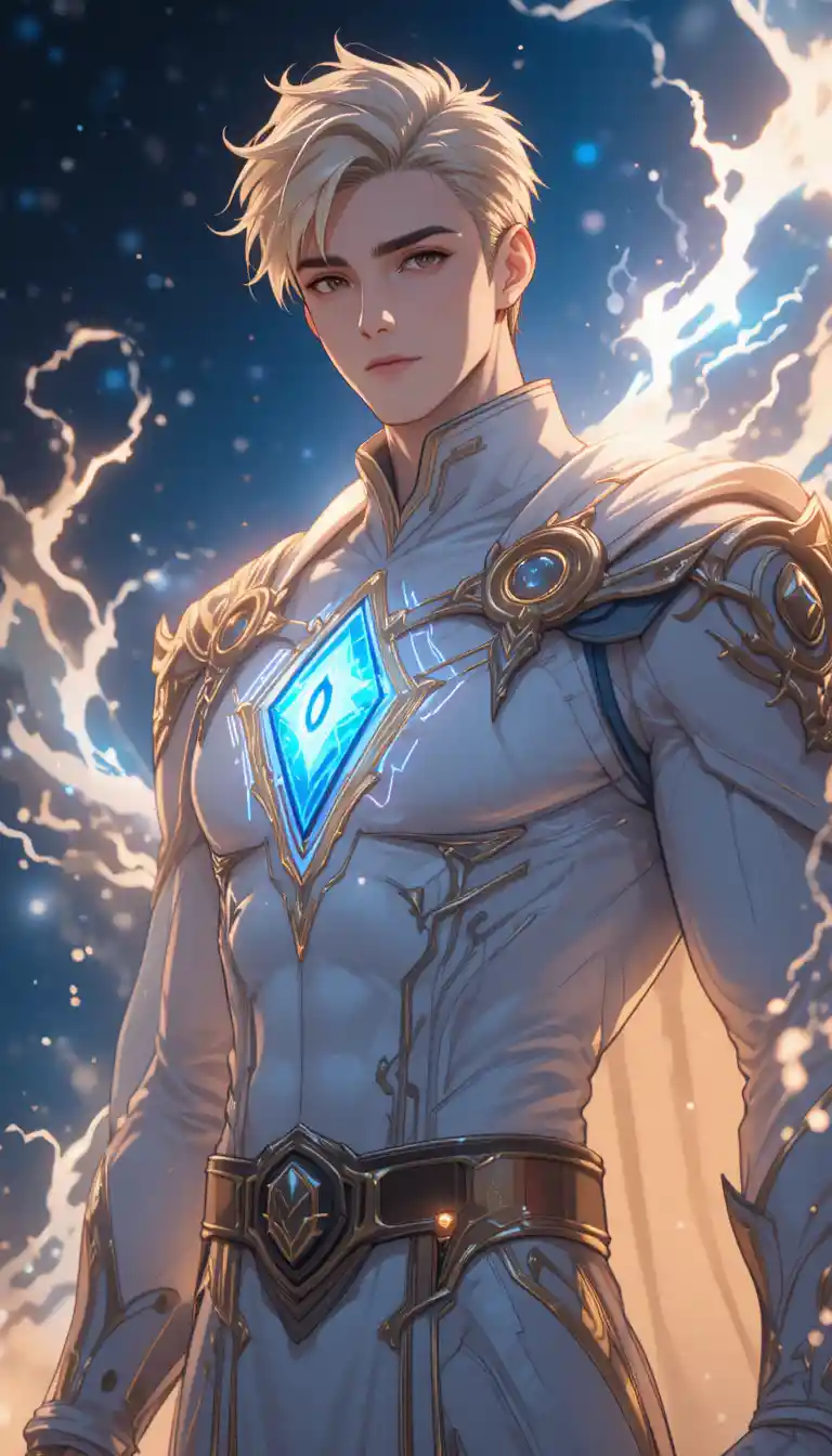 A 31-year-old Eliatrope man in an animated universe