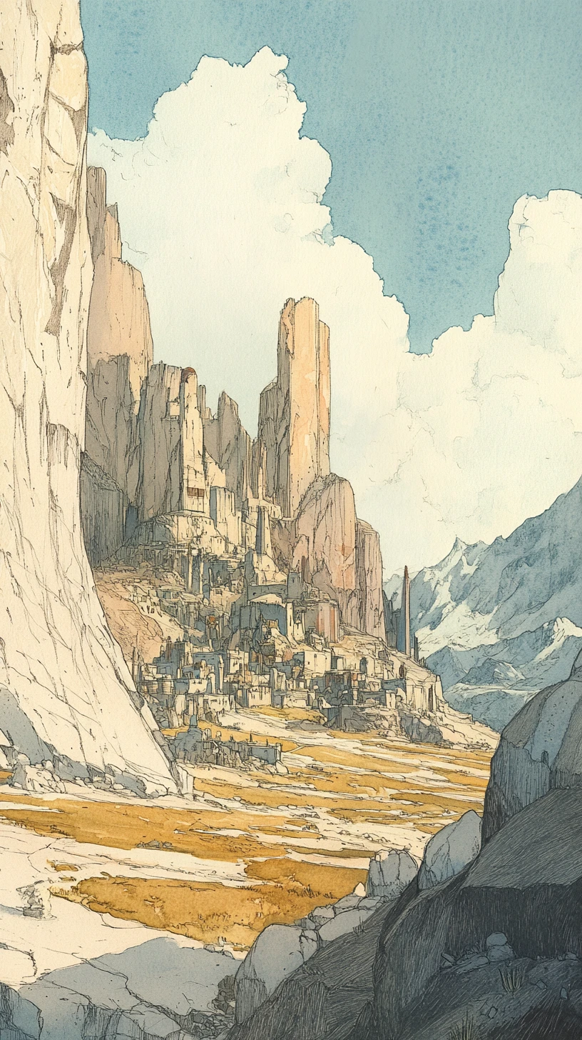 Una città dei nativi americani nel West delle Montagne Rocciose