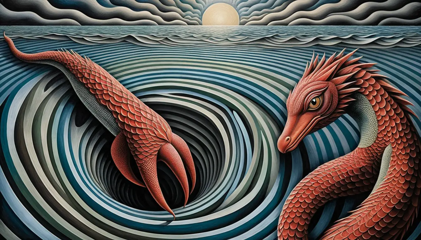 Creature umanoidi dai motivi insoliti emergono dal fango primordiale all'alba dei tempi