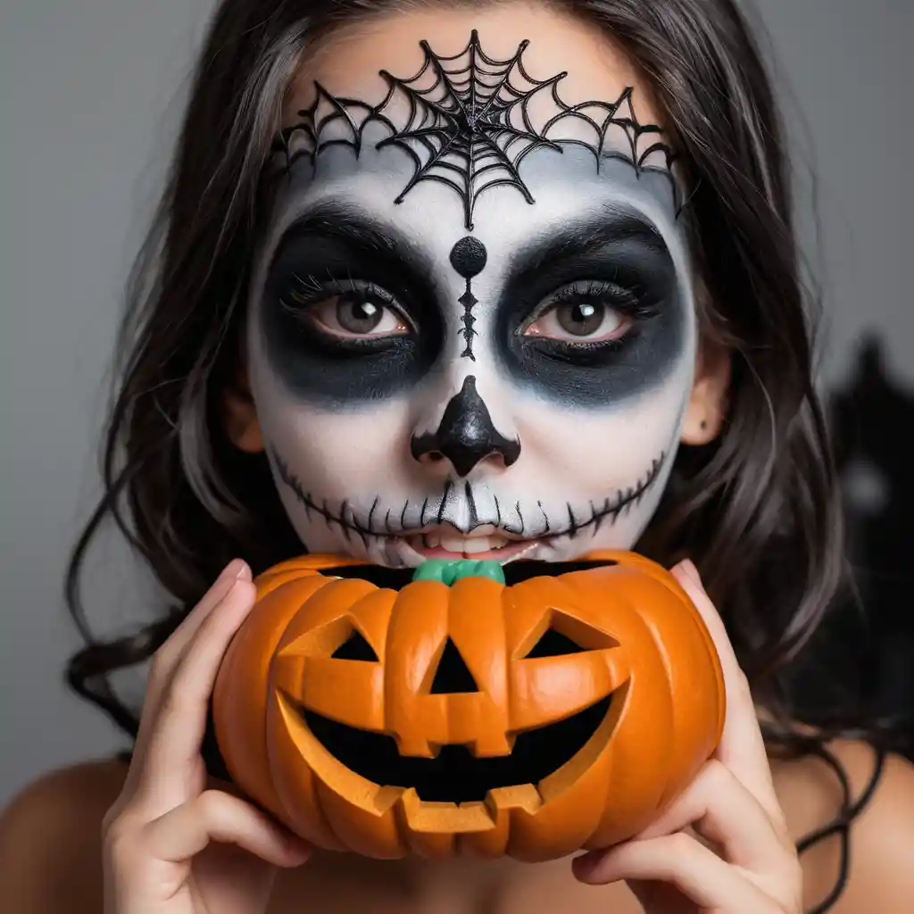 A Bright and Frightening Halloween Design With a Captivating Visual Presence