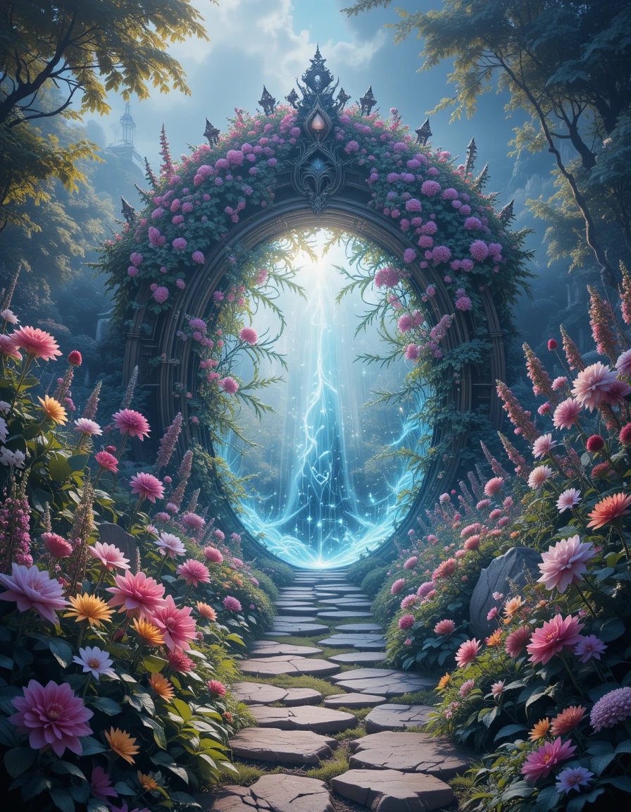 花園小徑中隱藏的魔法傳送門