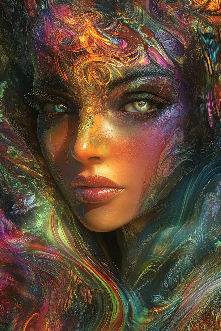 神秘女巫以動感 3D 構圖踏入奇幻世界