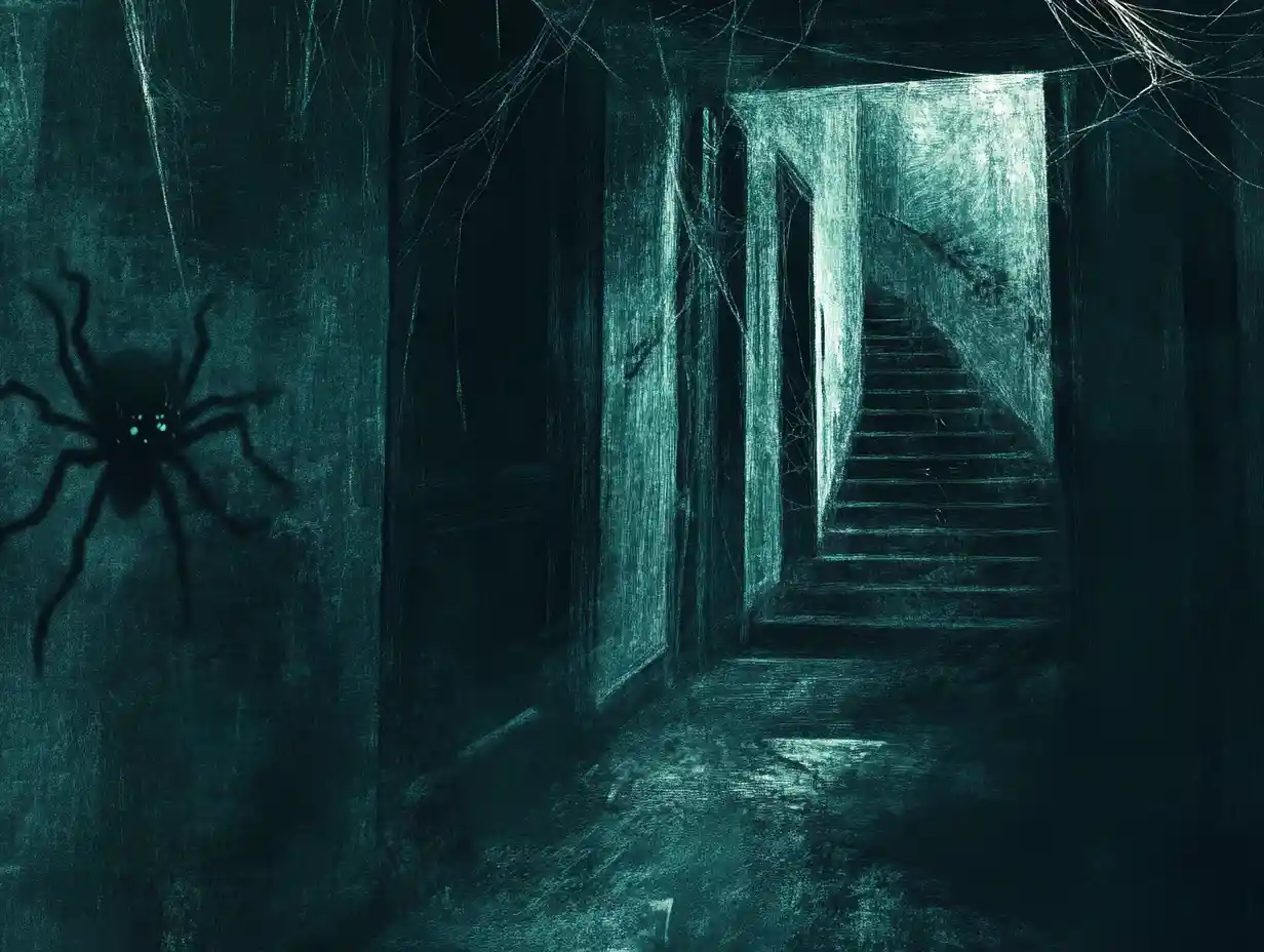 A Spectral Ghost Reaches Through the Cobwebs of an Old Haunted House