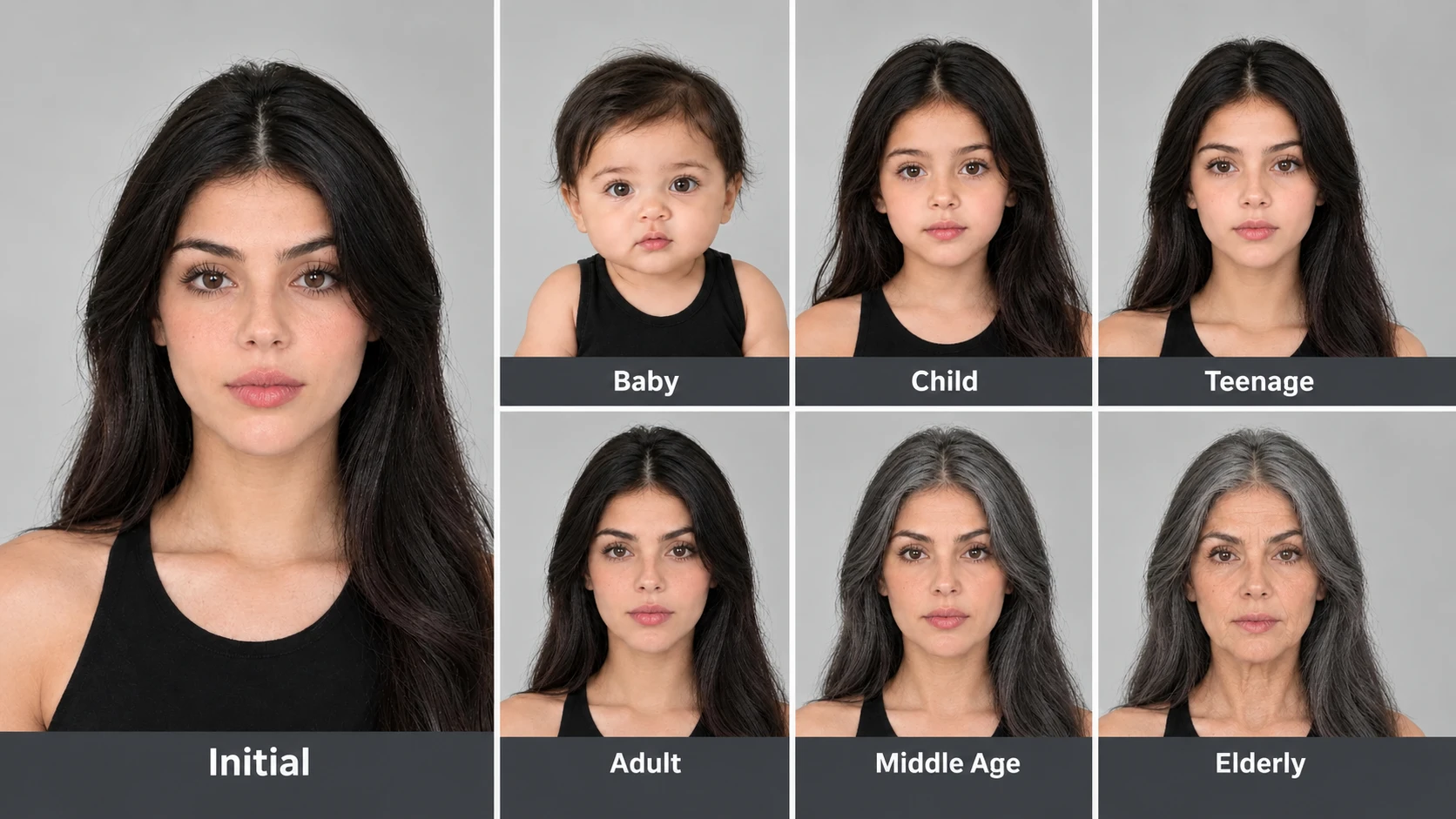 AI Age Progression
