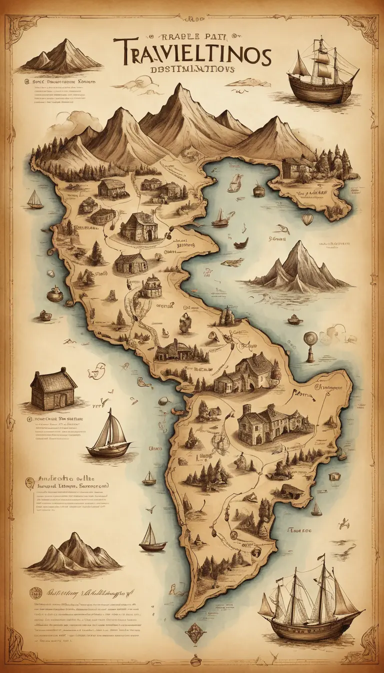 Mappa del percorso finanziario disegnata a mano con traguardi simbolici