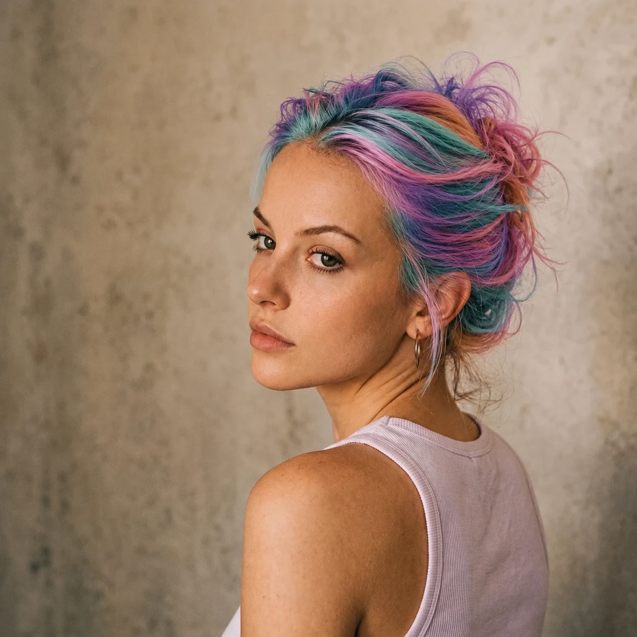 Rainbow Hair